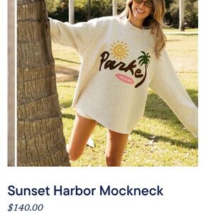 Parke mockneck Miami pop up edition! Brand new never worn, size L/XL